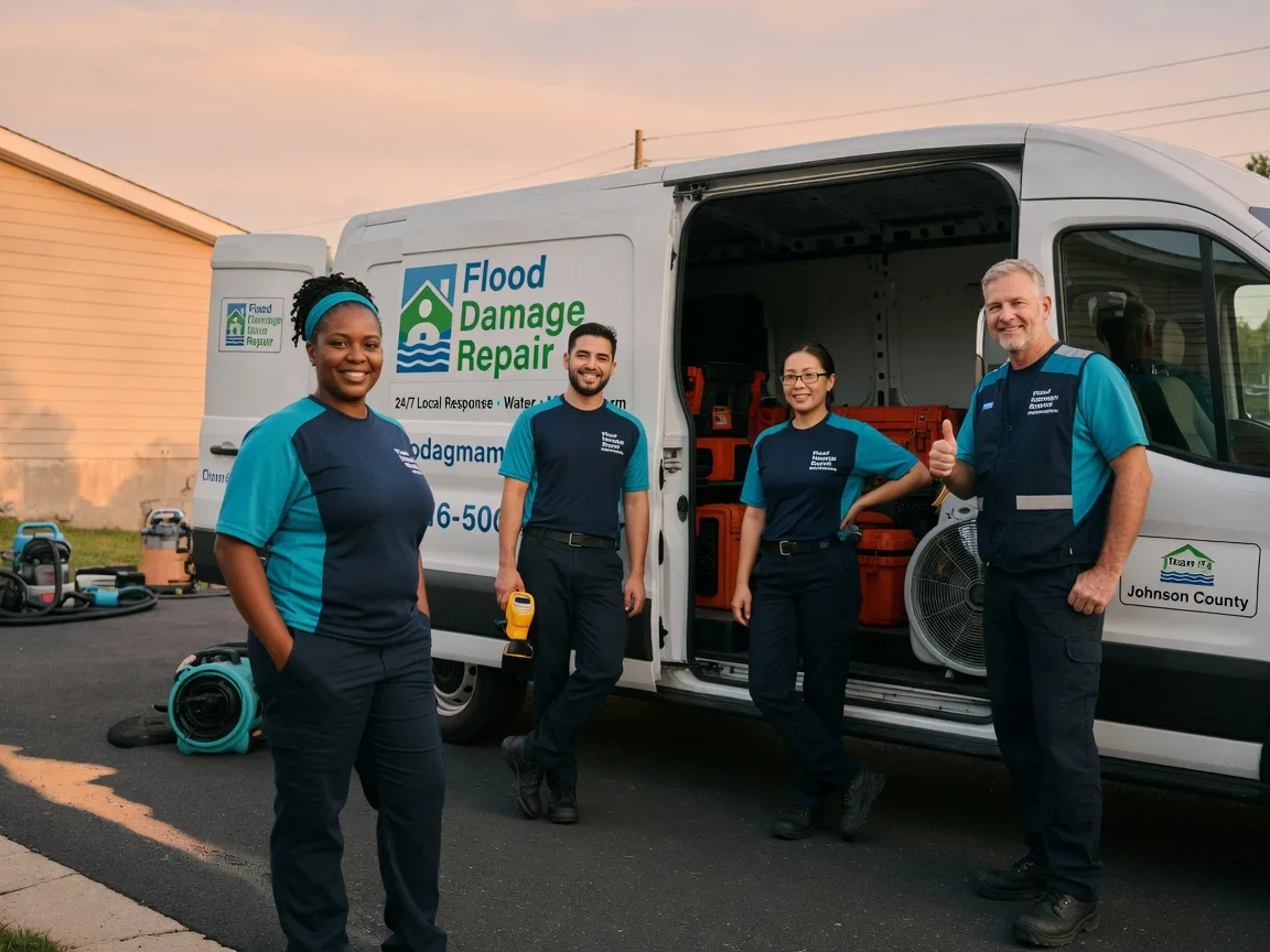Water Damage Restoration company in Ewing, IL
